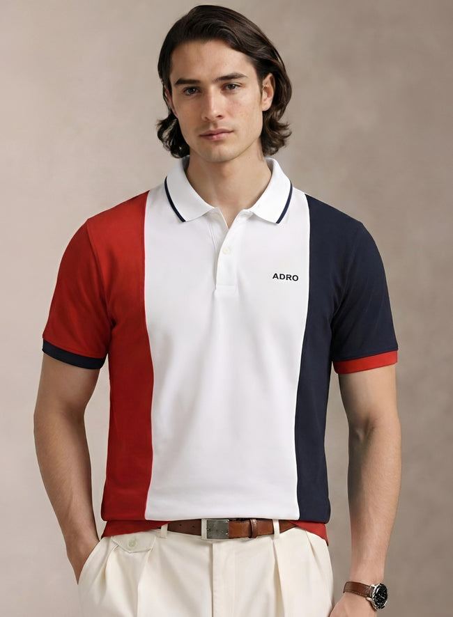 Men Cotton Polo T Shirt
