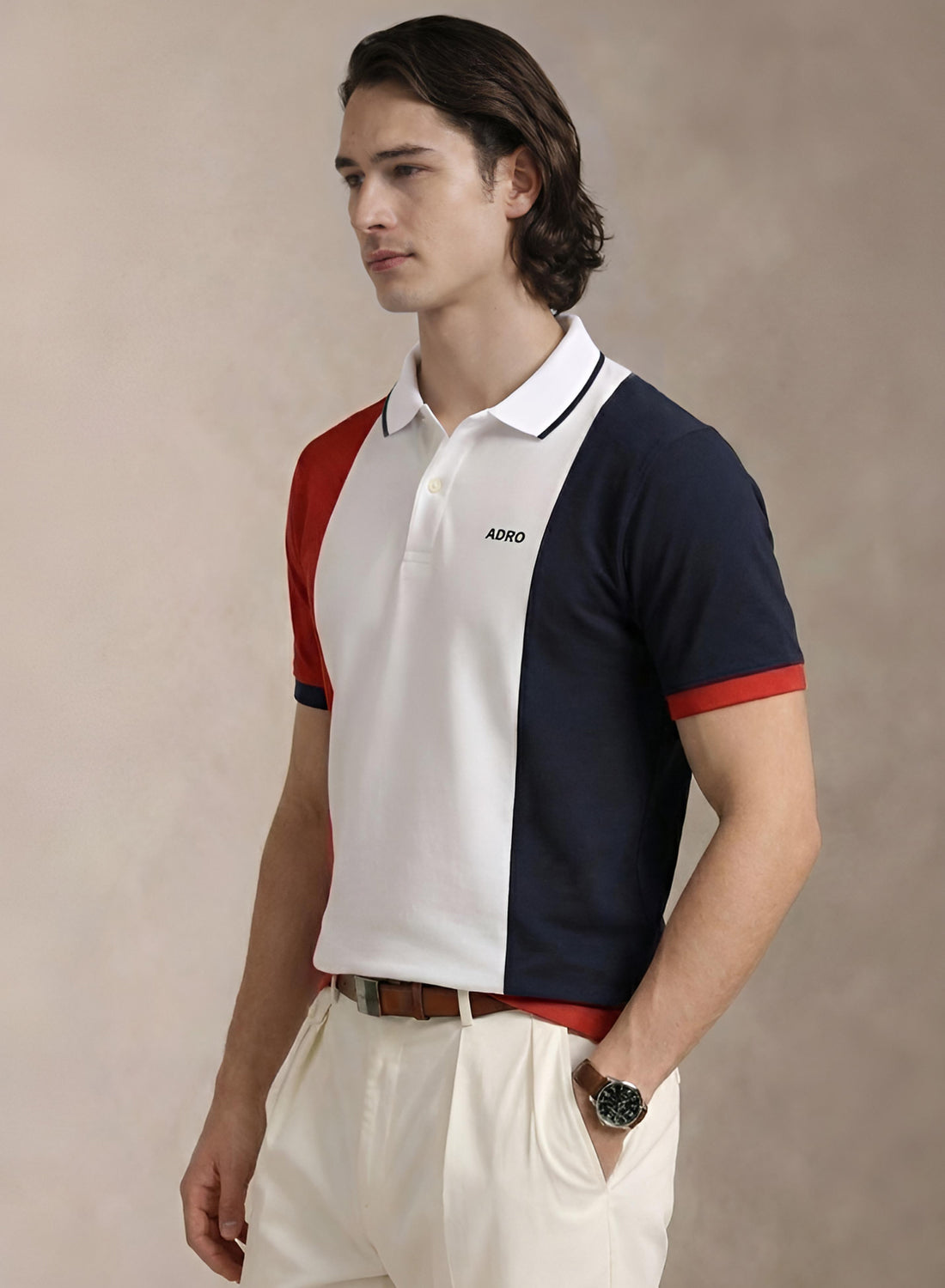 Men Cotton Polo T Shirt