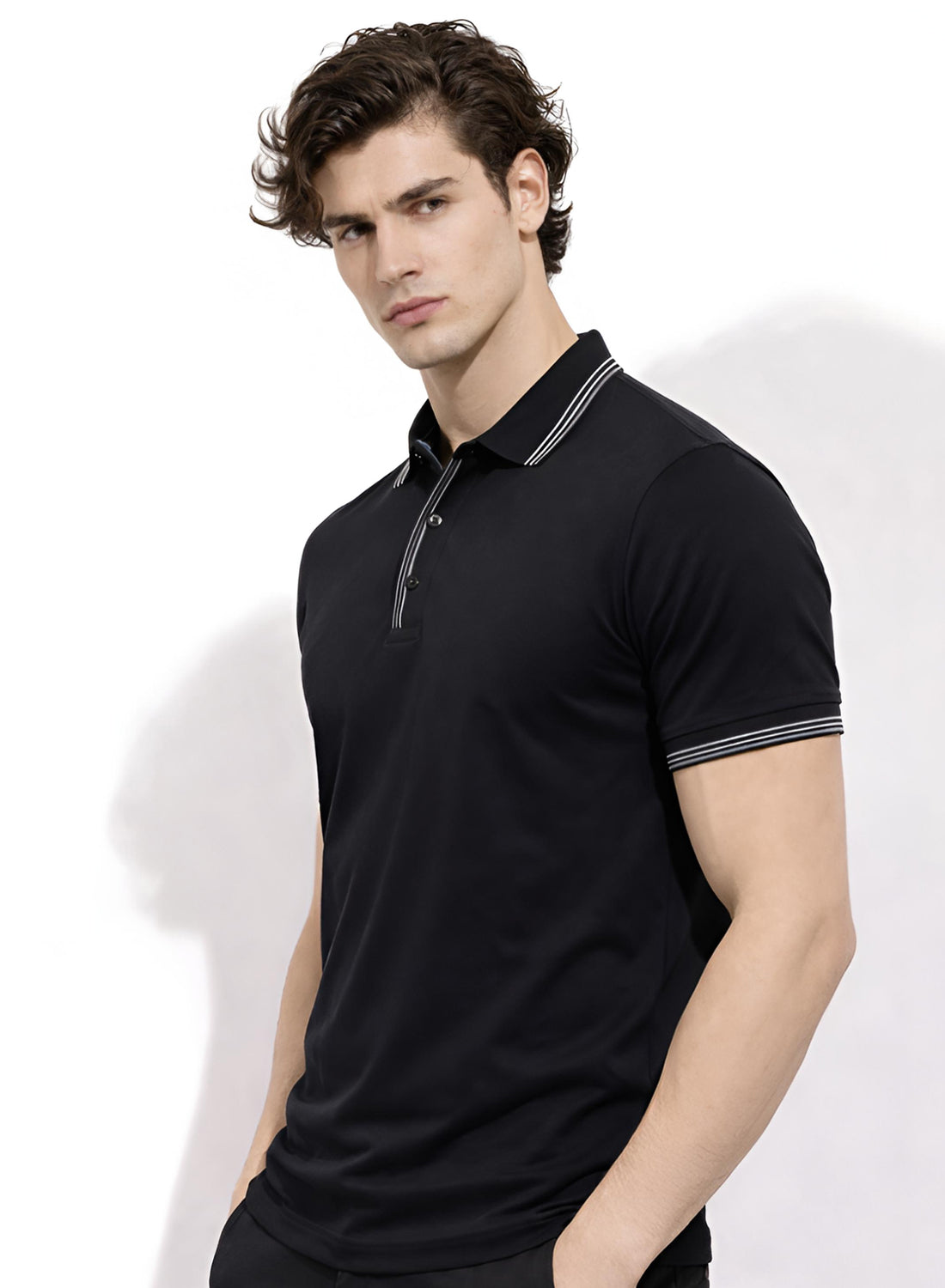 Men Cotton Polo T Shirt