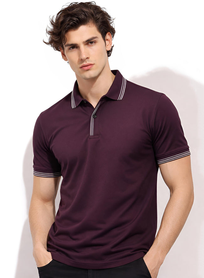 Men Cotton Polo T Shirt