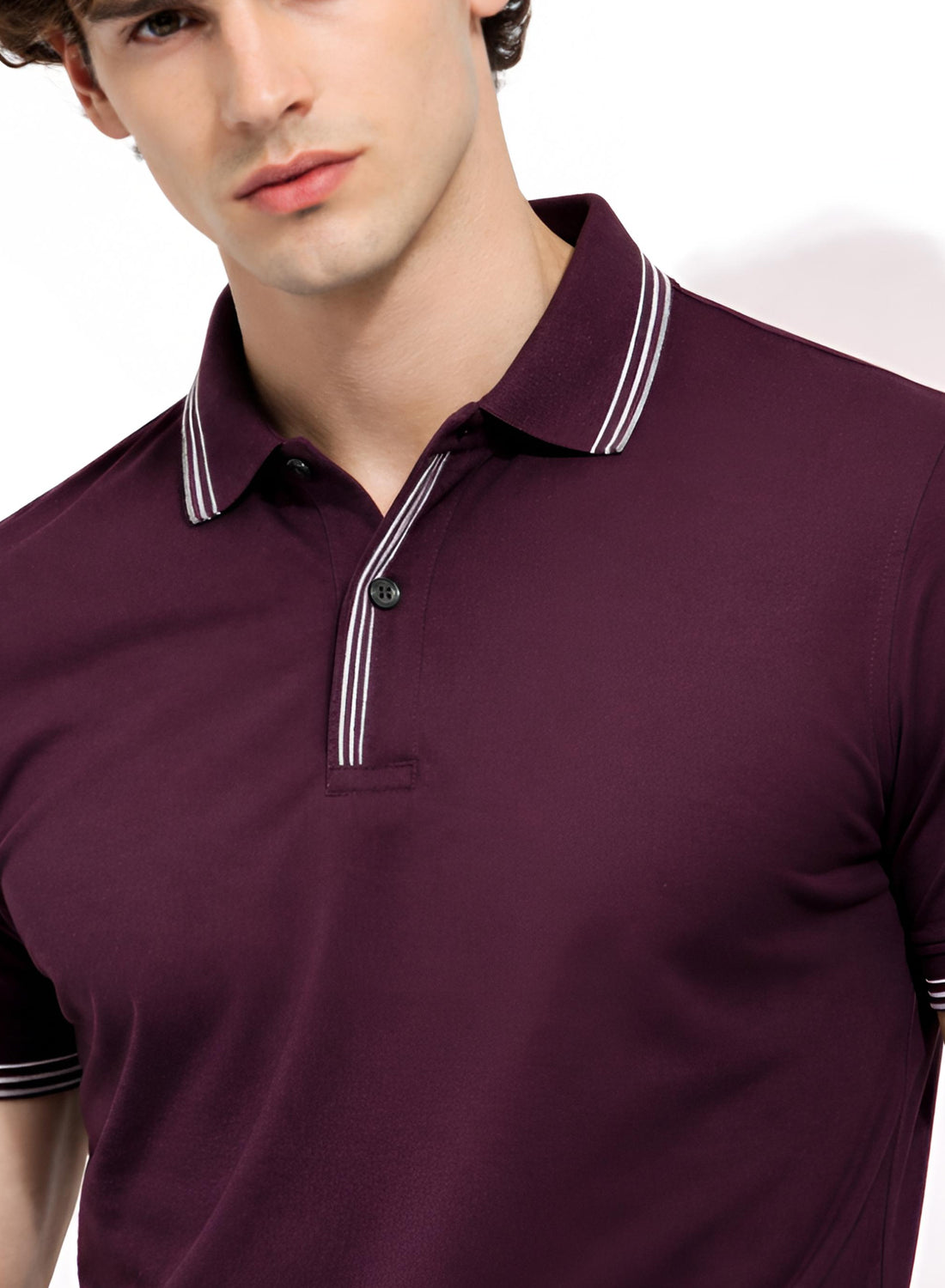 Men Cotton Polo T Shirt