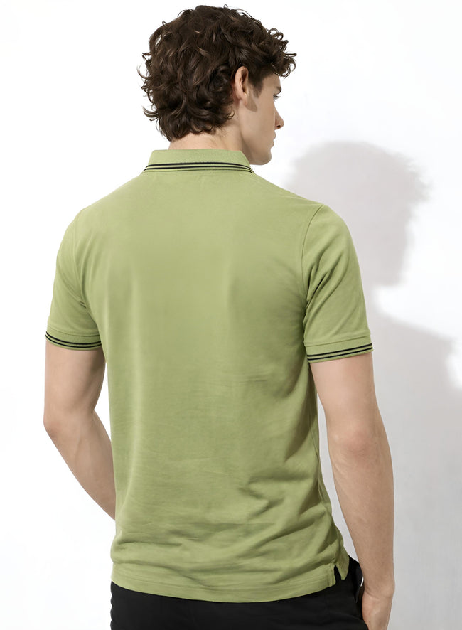 Men Cotton Polo T Shirt