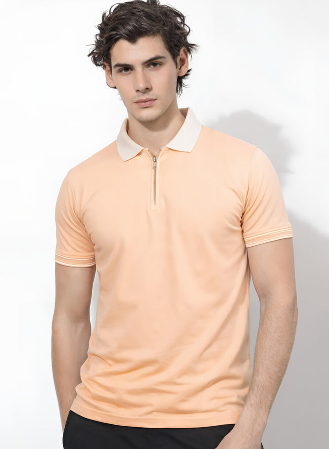 Men Cotton Polo T Shirt
