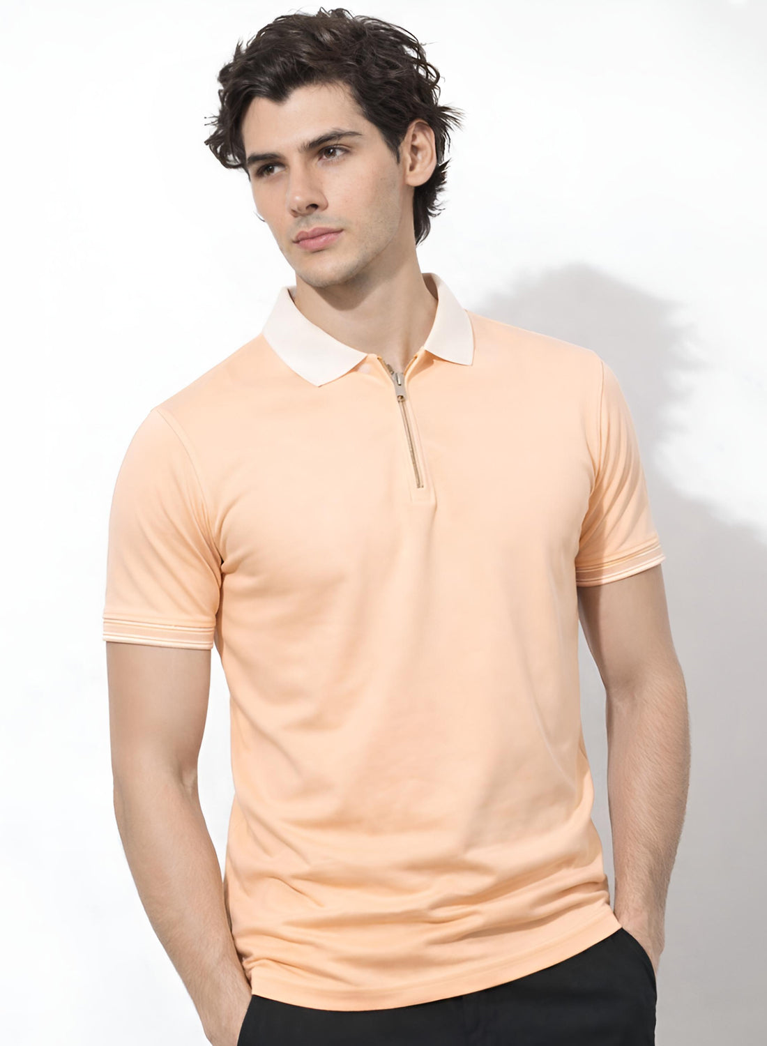 Men Cotton Polo T Shirt