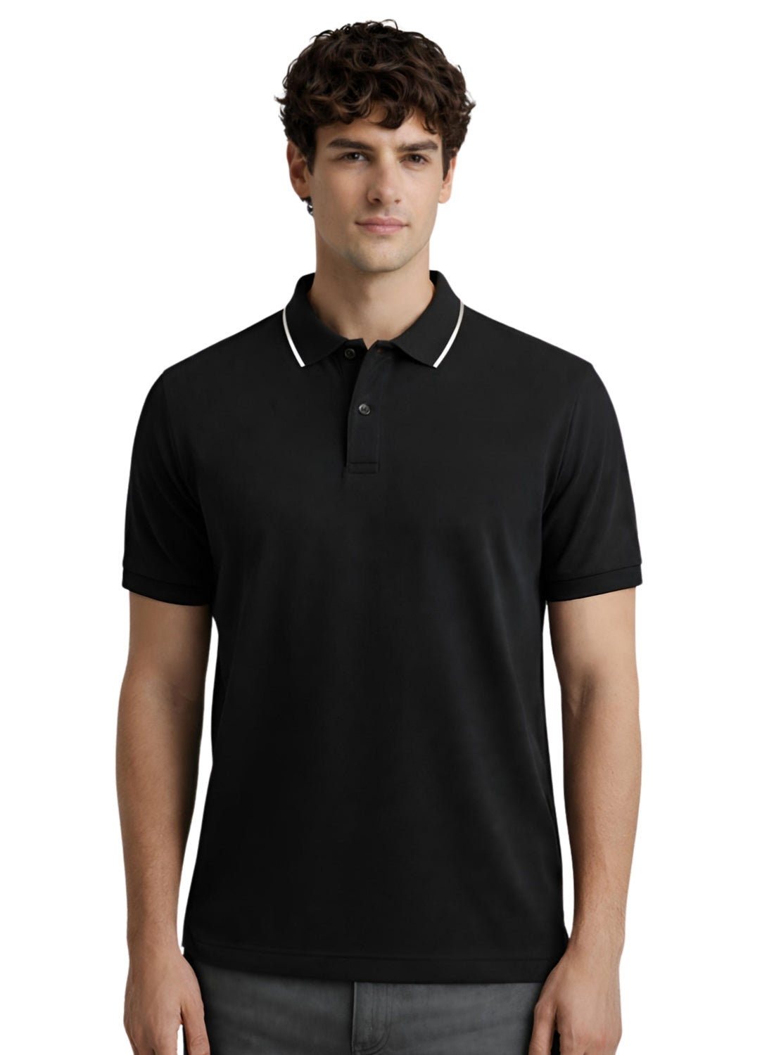 Men Polo Cotton T-Shirt