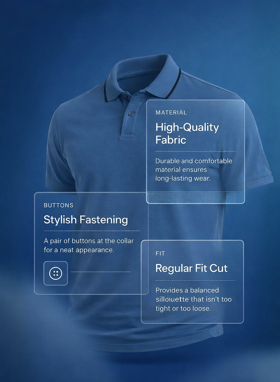Men Polo Cotton T-Shirt