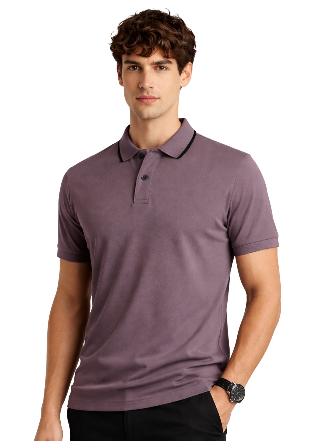 Men Polo Cotton T-Shirt