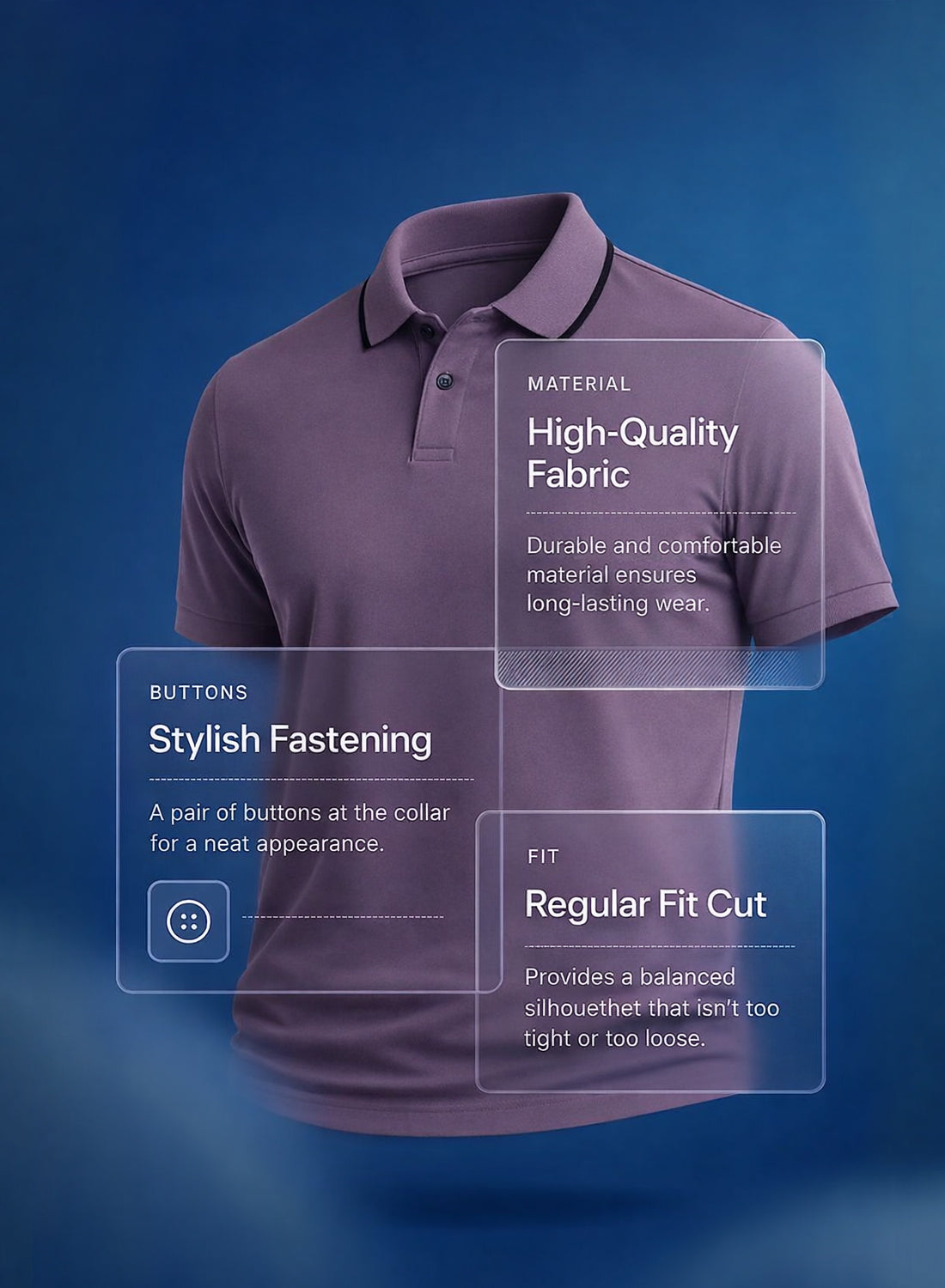 Men Polo Cotton T-Shirt