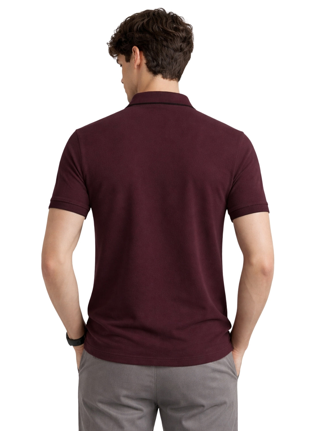 Men Polo Cotton T-Shirt