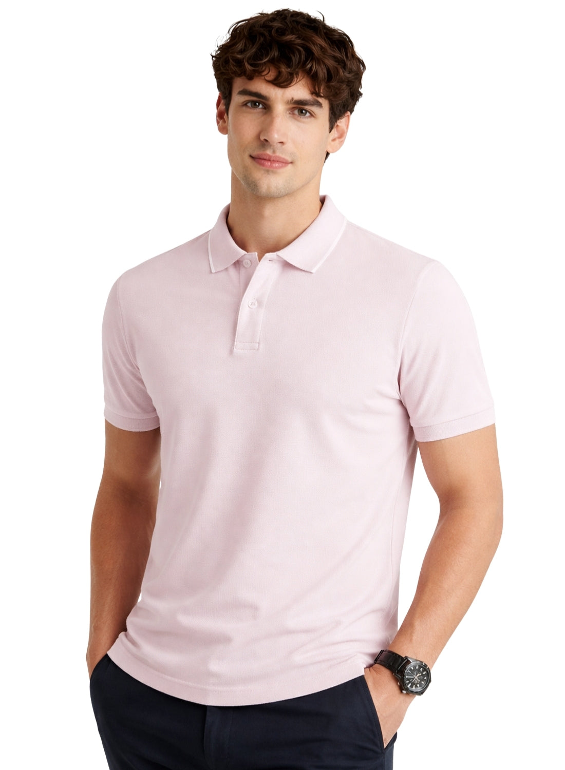 Men Polo Cotton T-Shirt