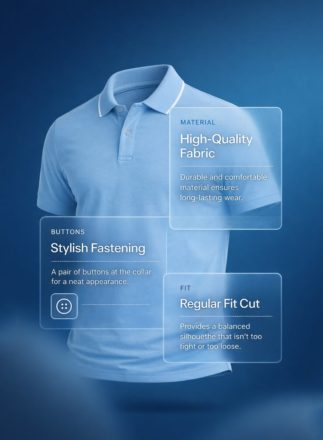 Men Polo Cotton T-Shirt