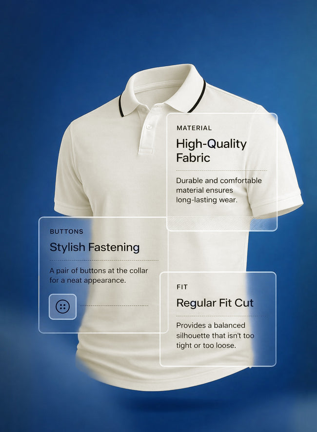 Men Polo Cotton T-Shirt