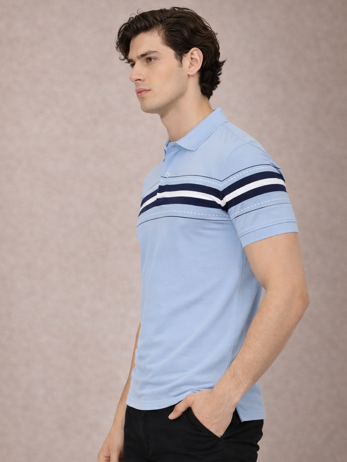 Men Cotton Polo T Shirt