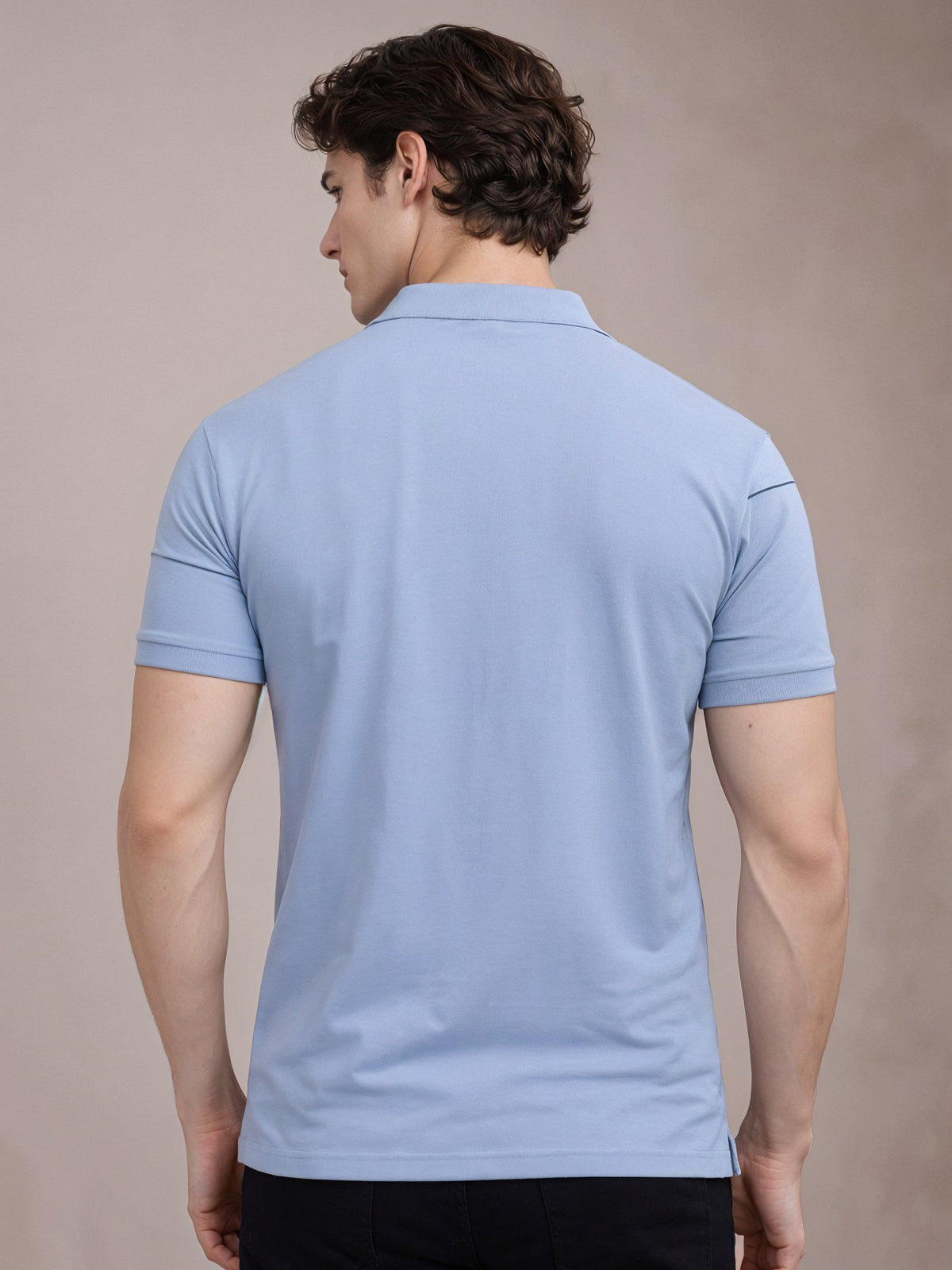 Men Cotton Polo T Shirt