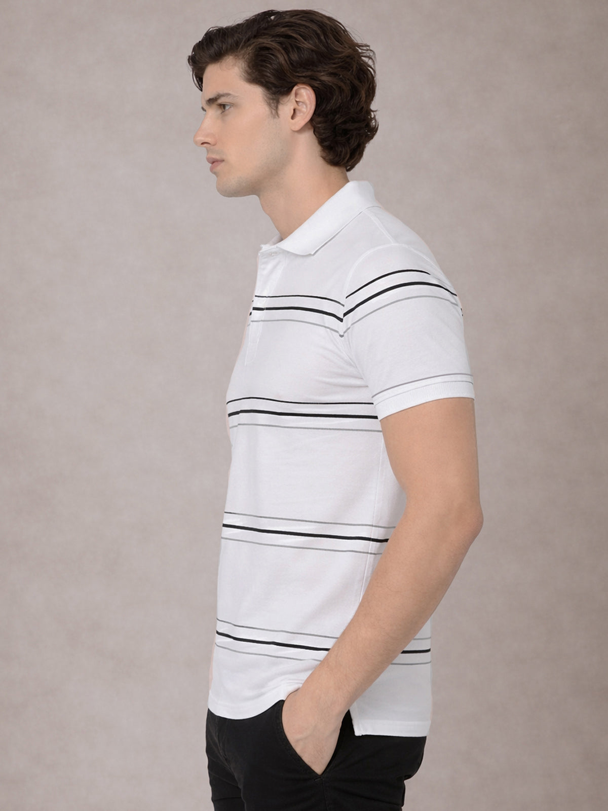 Men Cotton Polo T Shirt
