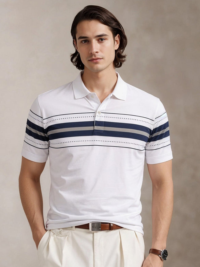 Men Cotton Polo T Shirt