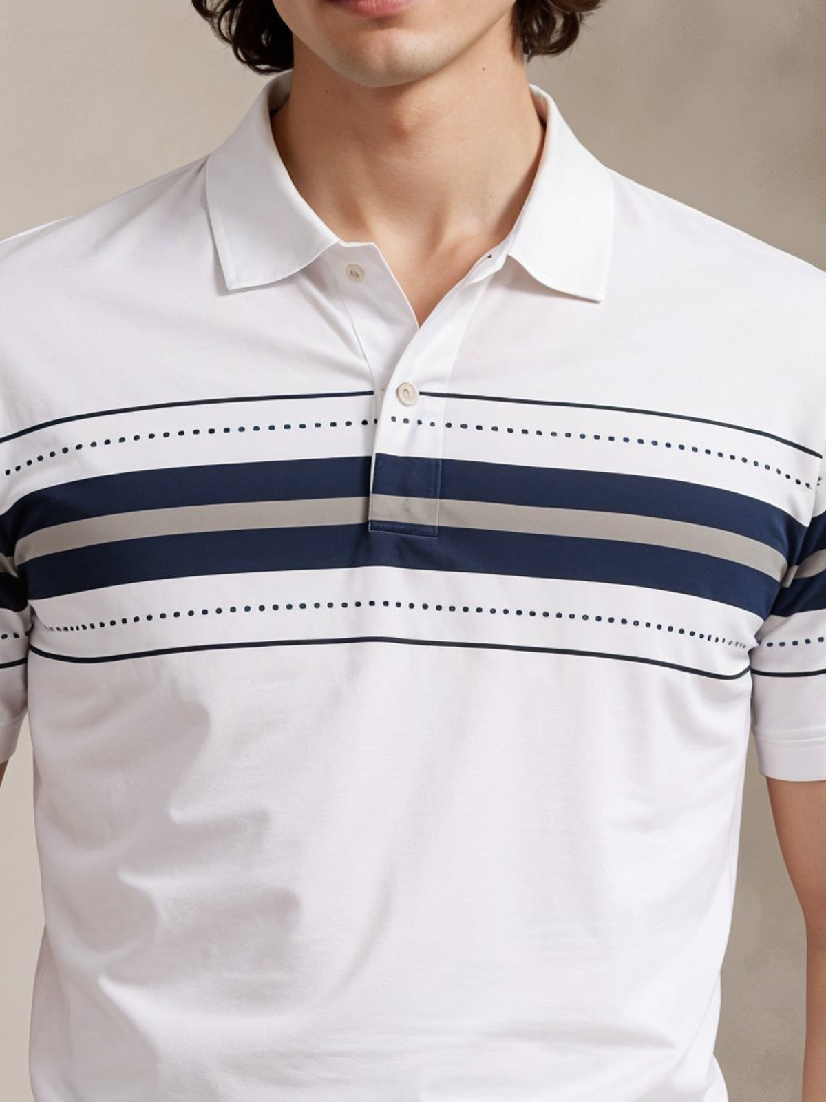 Men Cotton Polo T Shirt