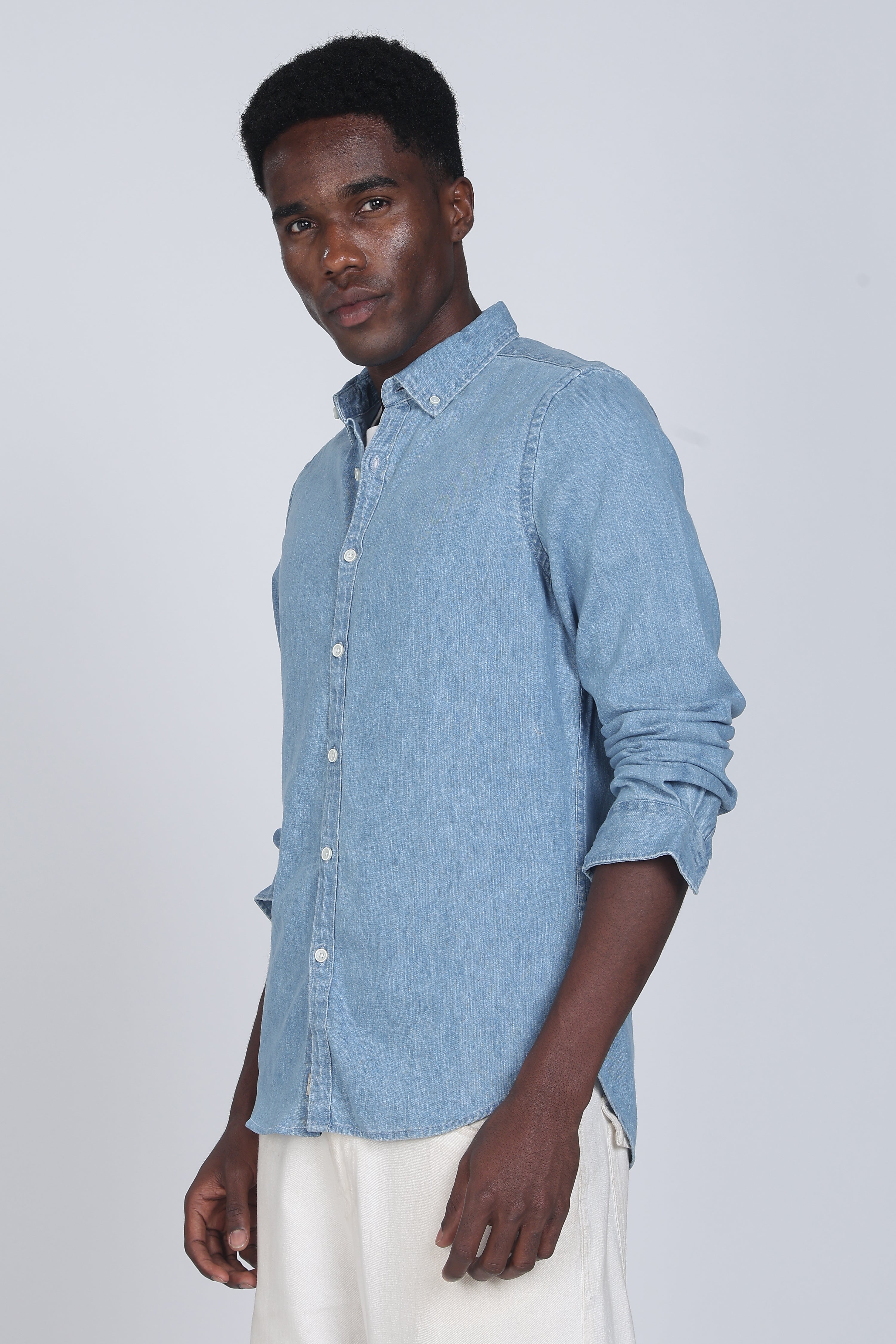 Men Heidi Slub Shirt