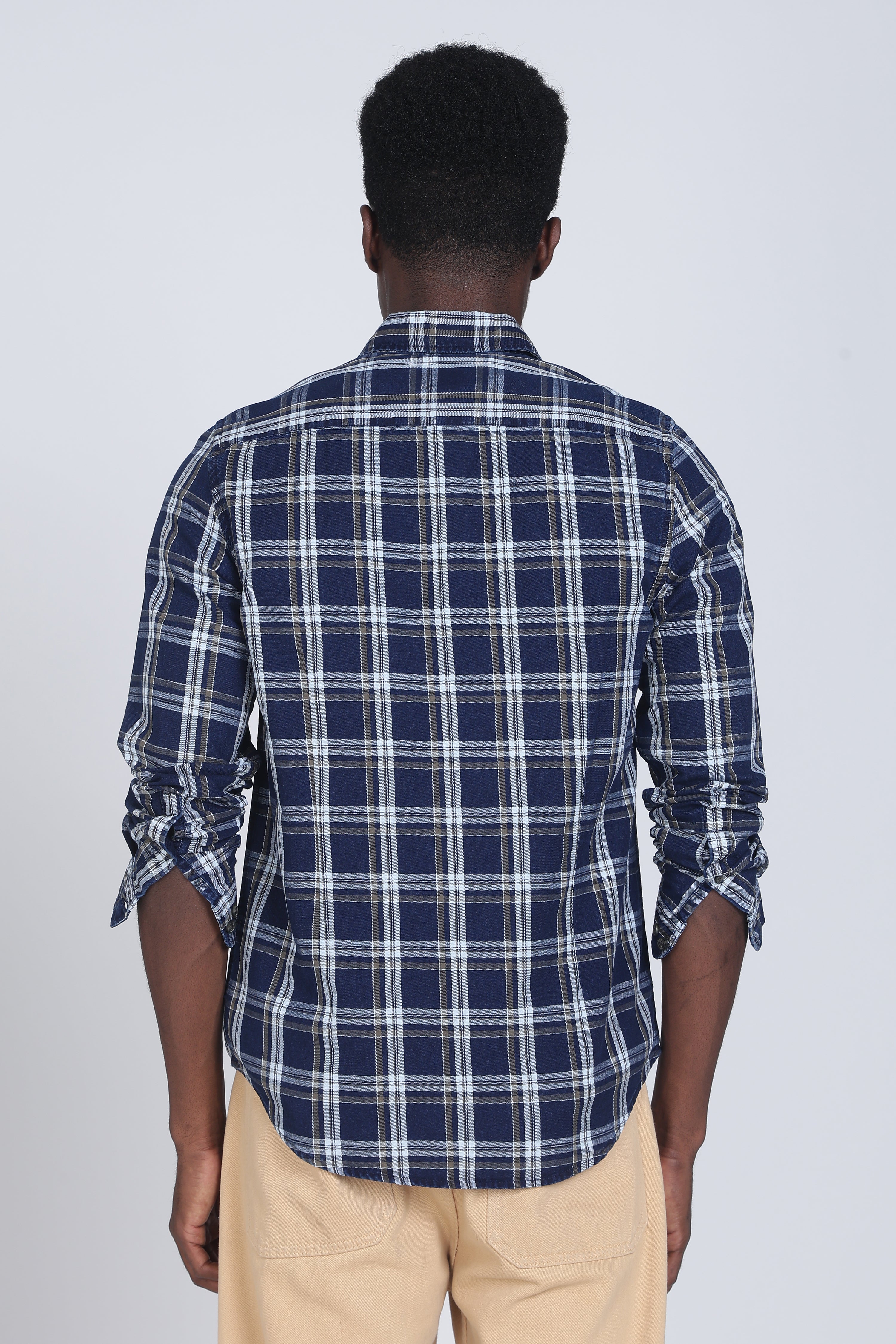 Men Albany Check Shirt