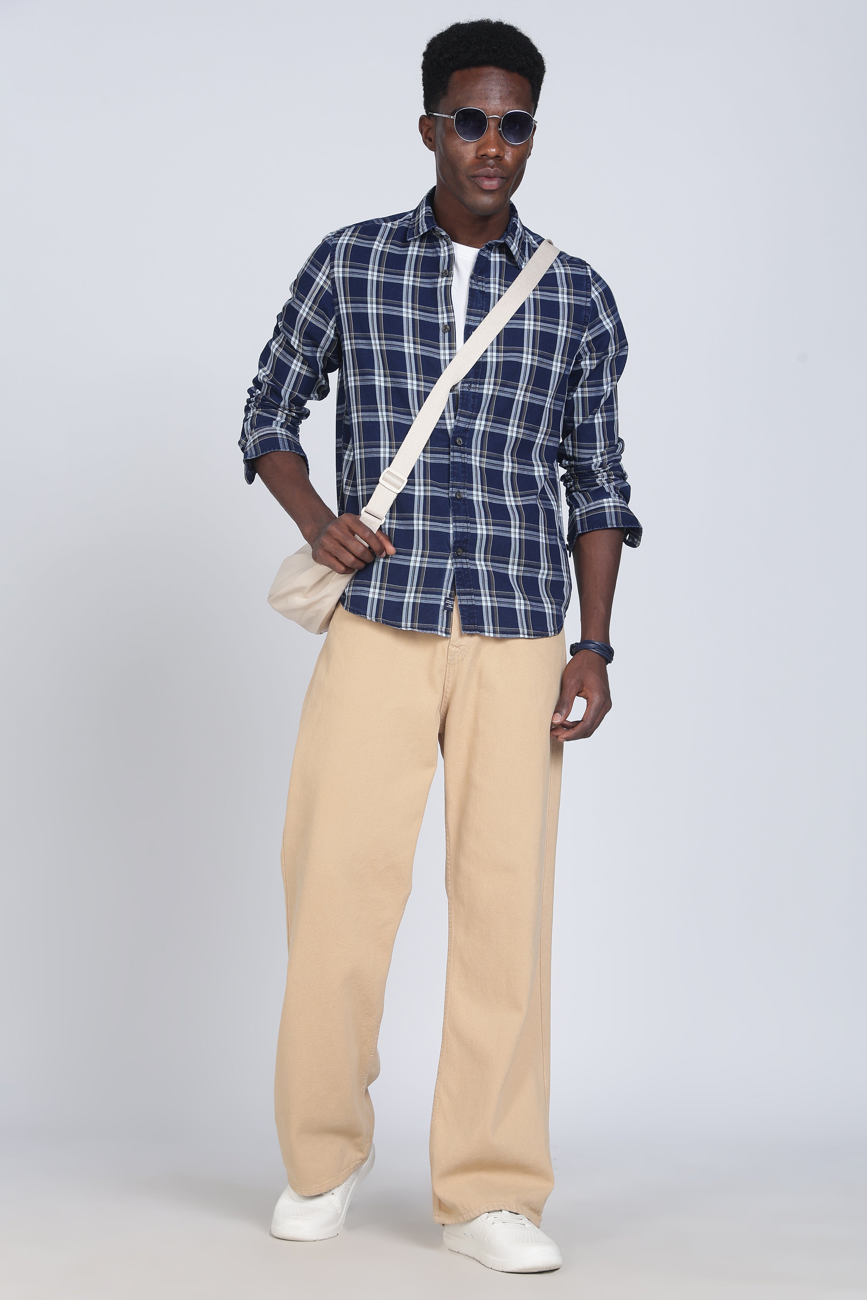 Men Albany Check Shirt