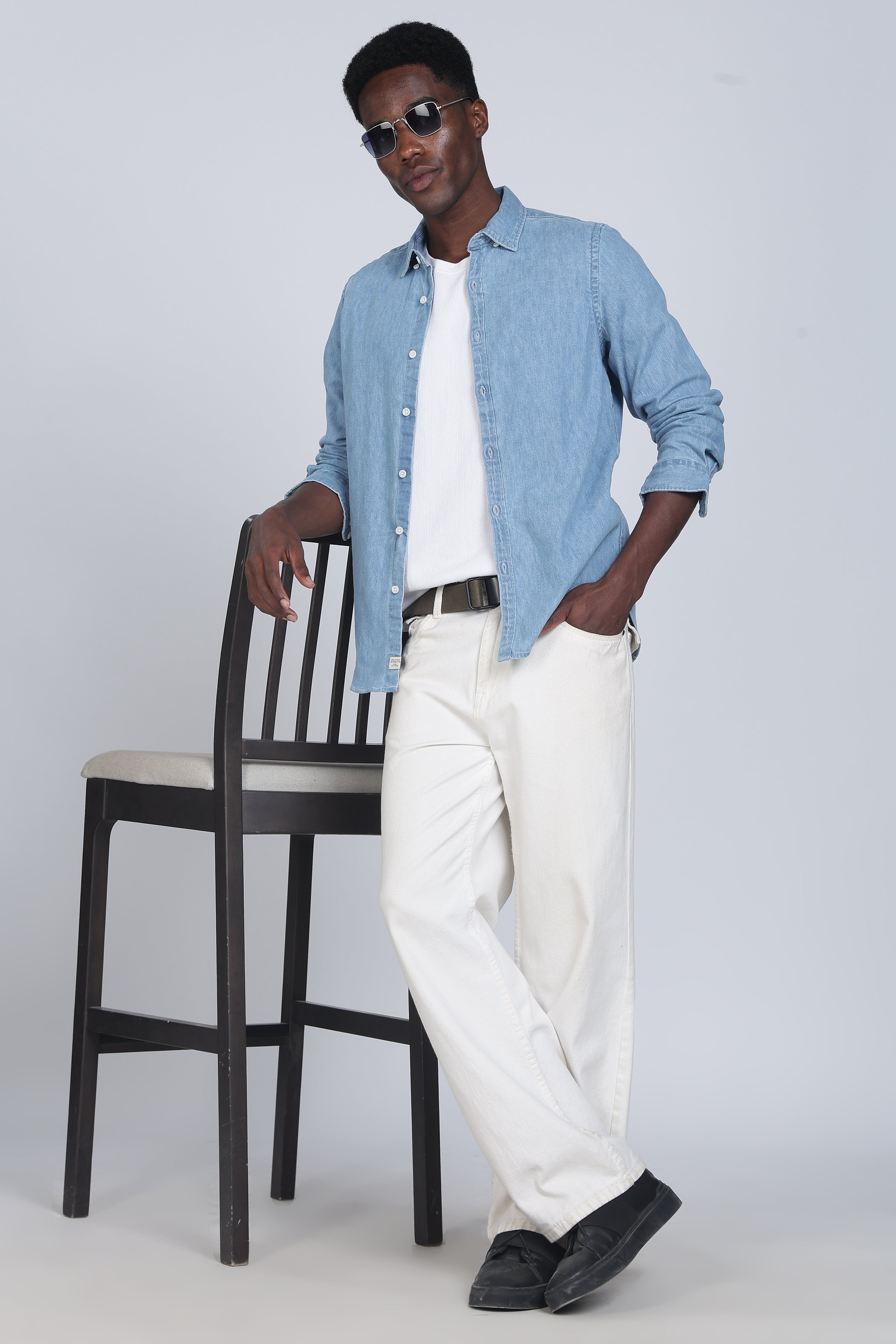 Men Heidi Slub Shirt