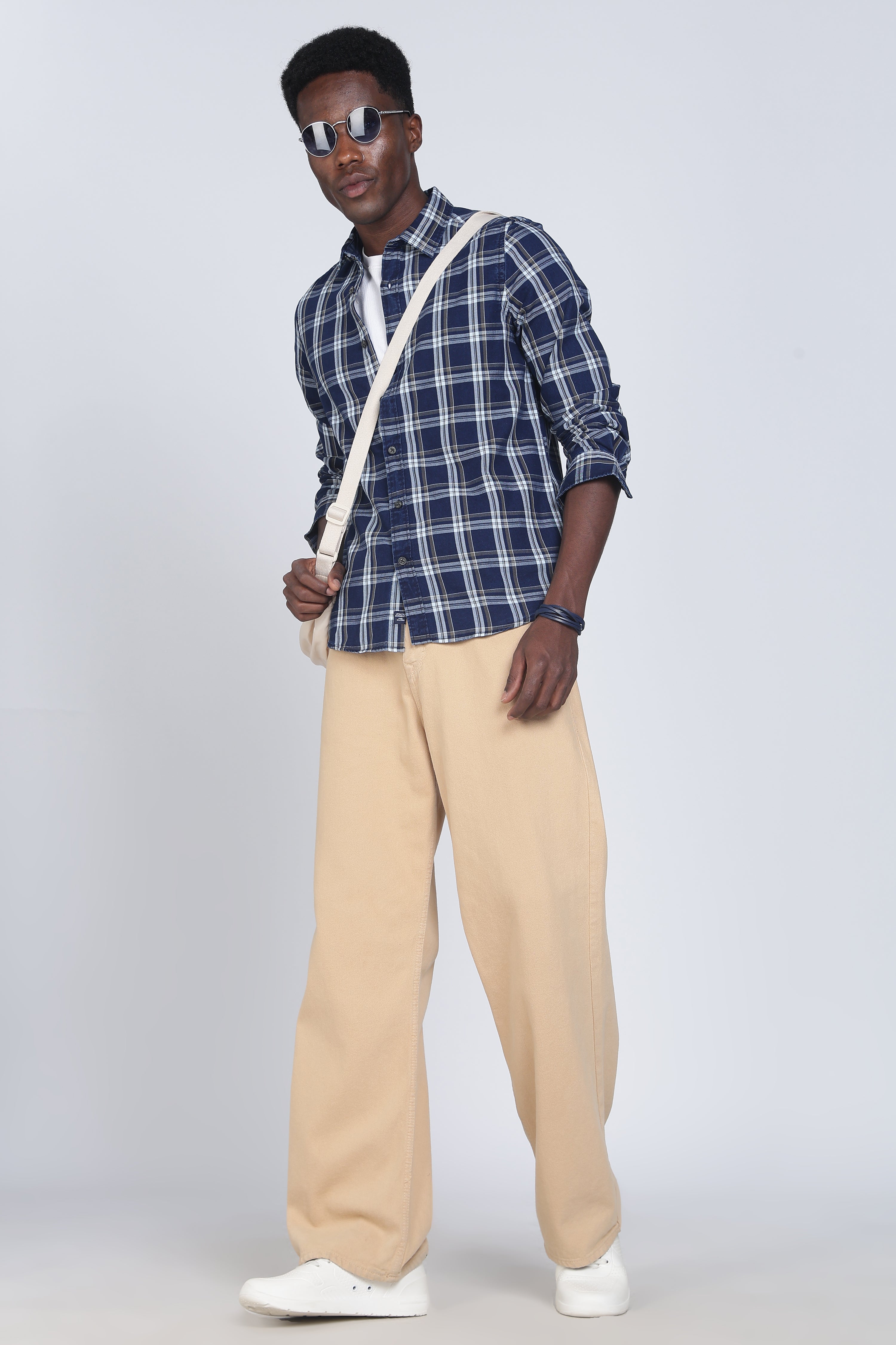 Men Albany Check Shirt