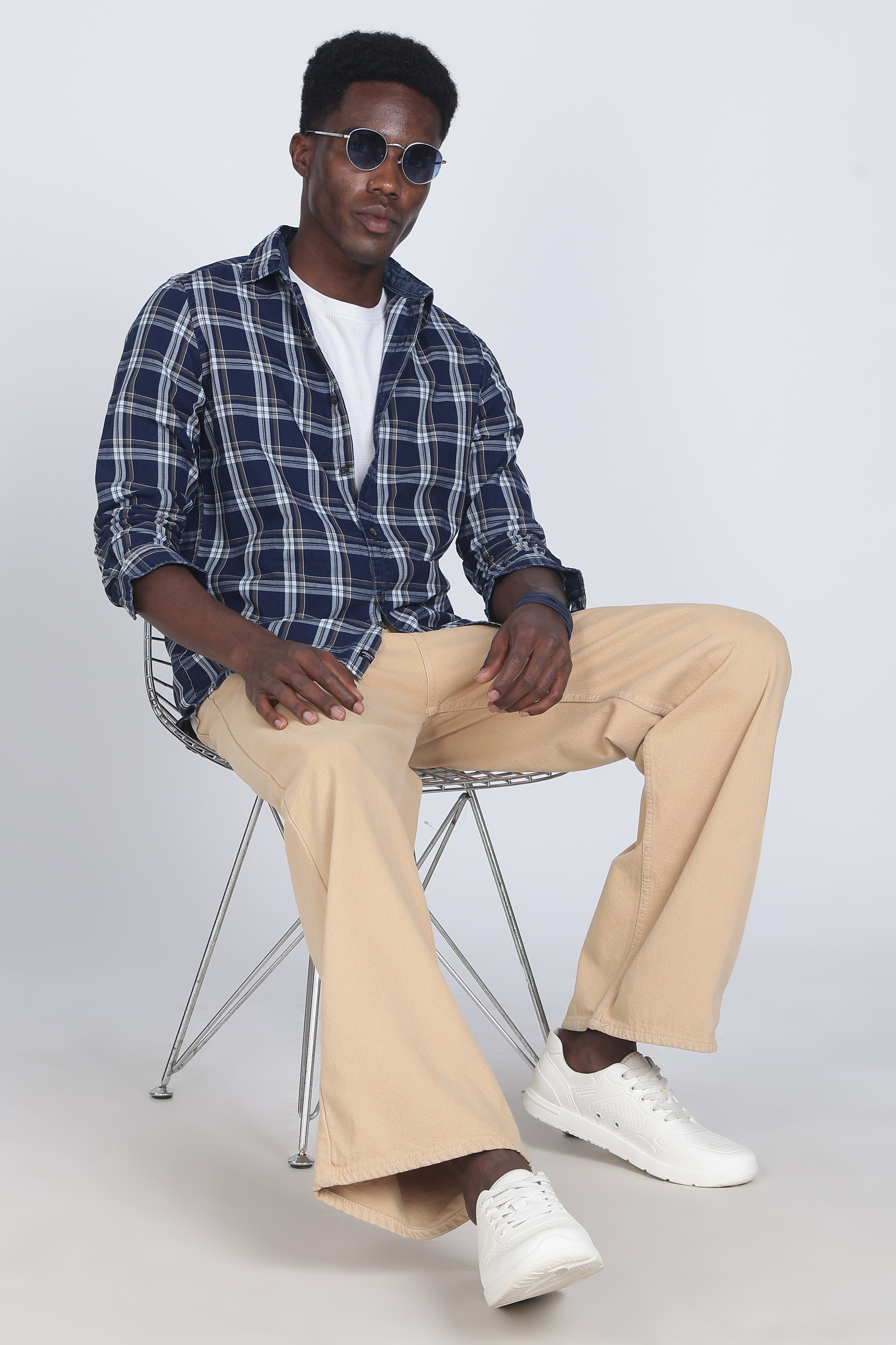 Men Albany Check Shirt