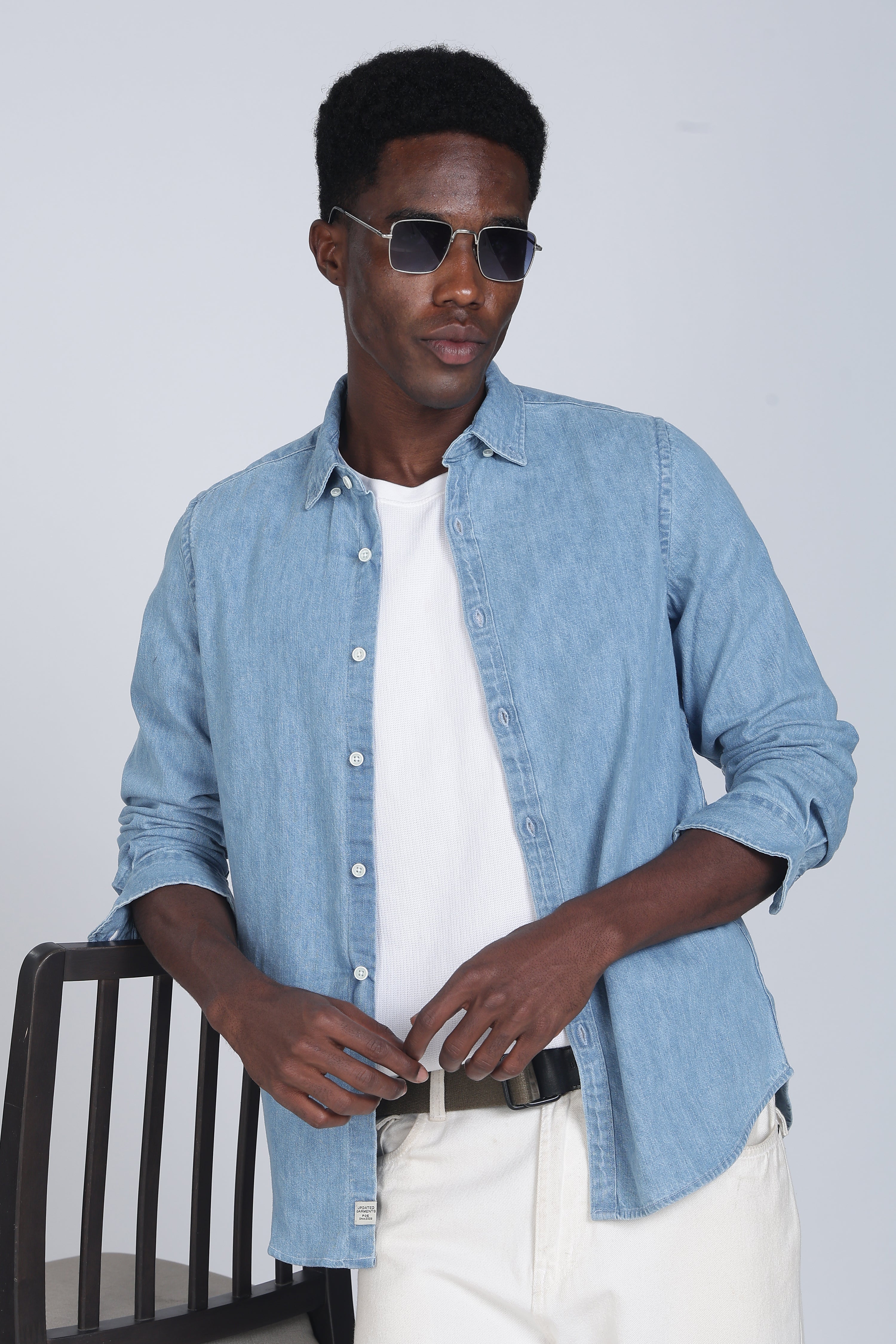 Men Heidi Slub Shirt