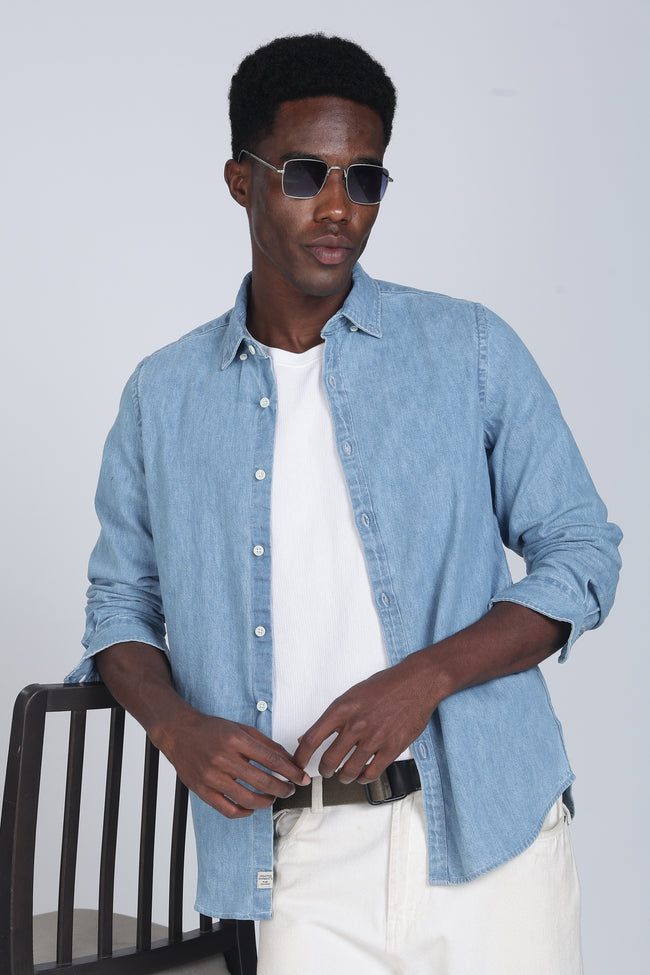 Men Heidi Slub Shirt
