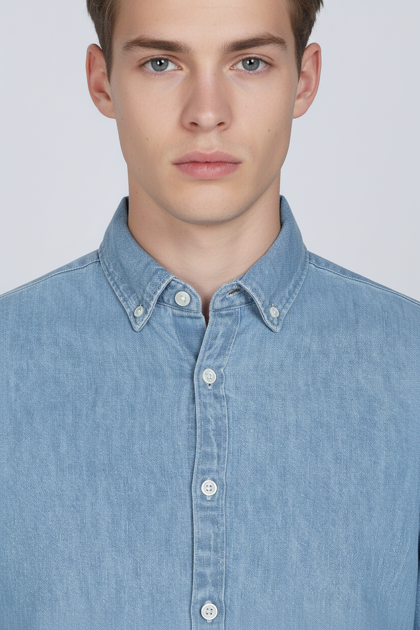 Men Heidi Slub Shirt