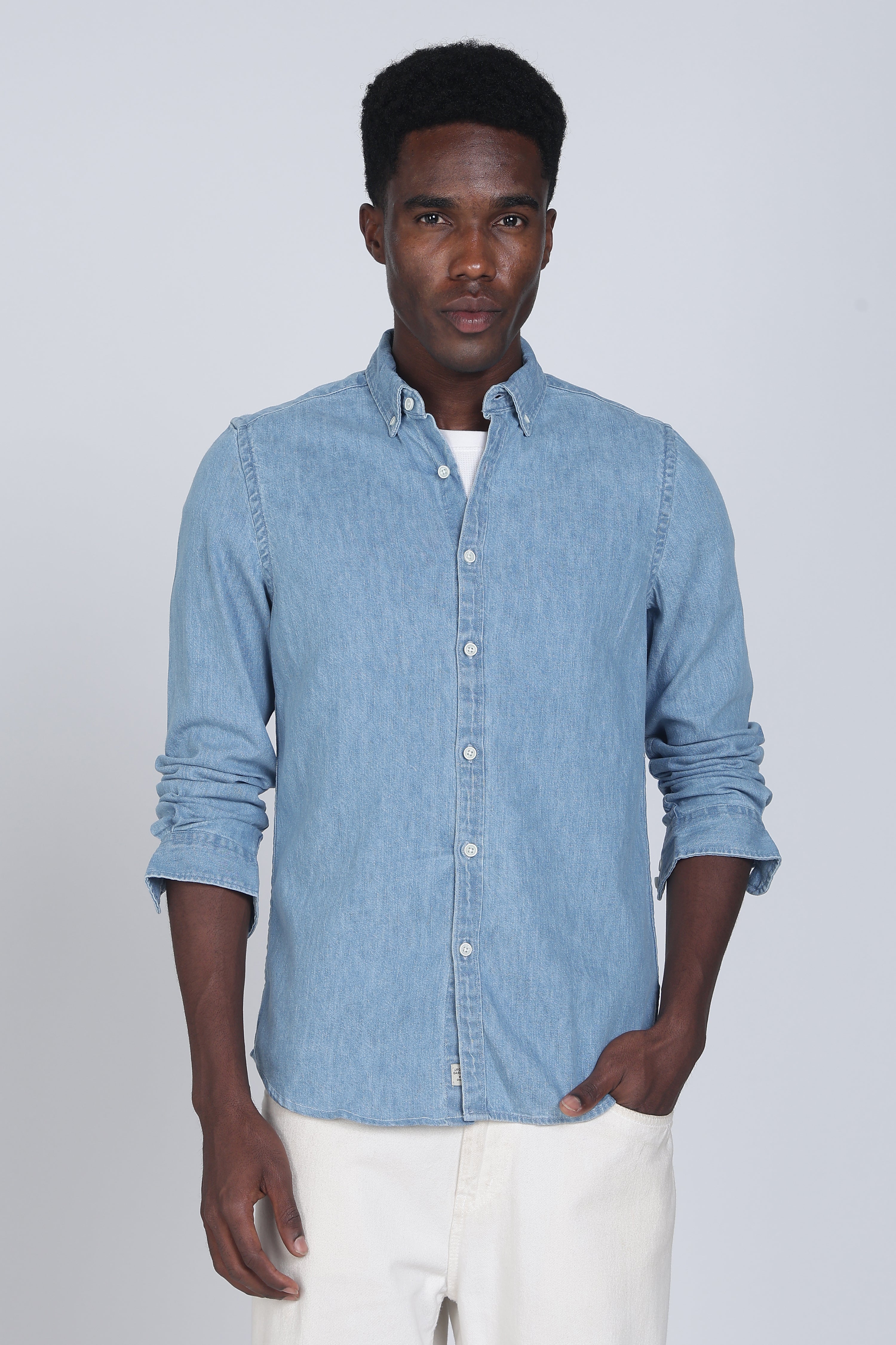 Men Heidi Slub Shirt