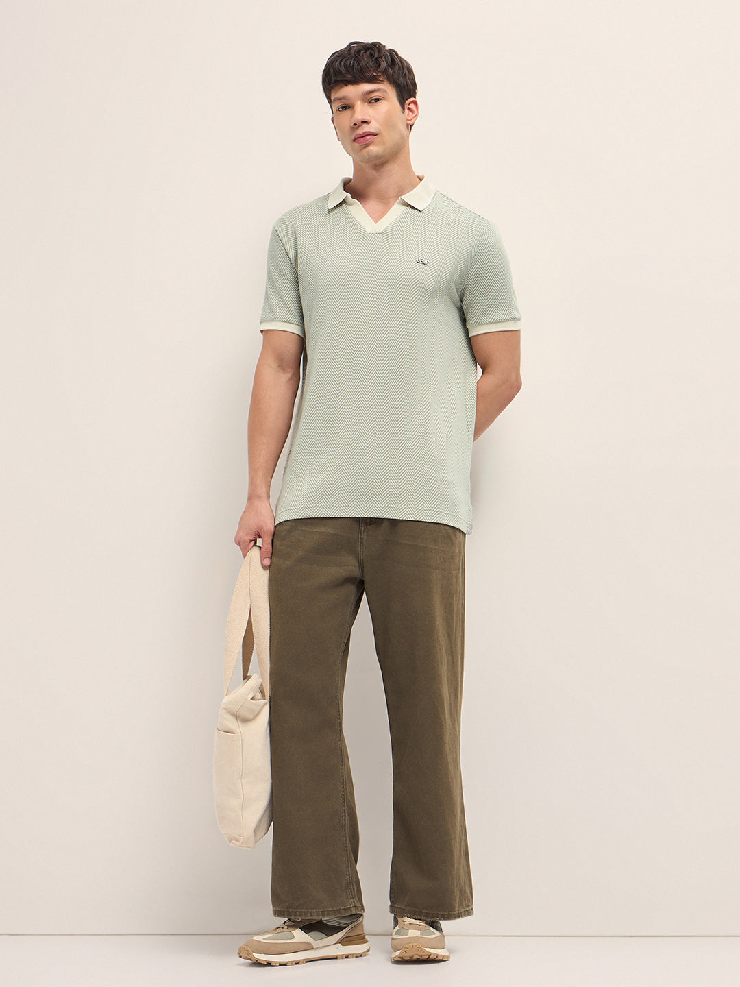 Men Cotton Polo T-Shirt