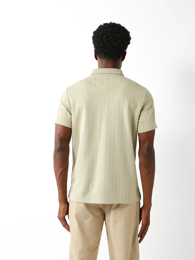 Men Green Regular Fit Polo