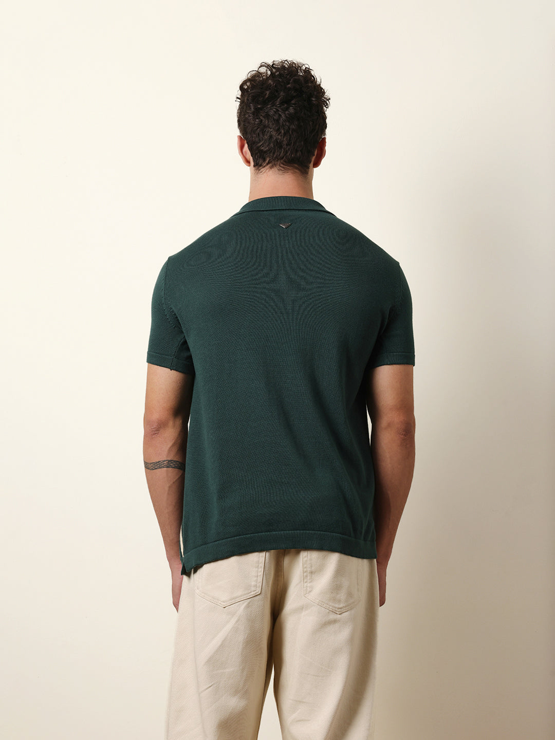 Men Multicolor Half Sleeve Polo T-Shirt