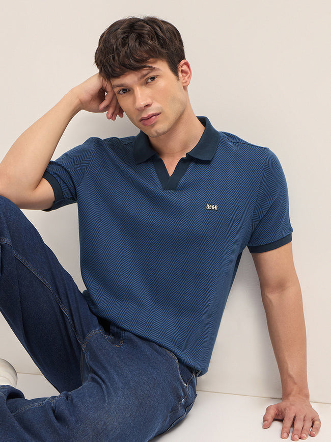 Men Cotton Polo T-Shirt