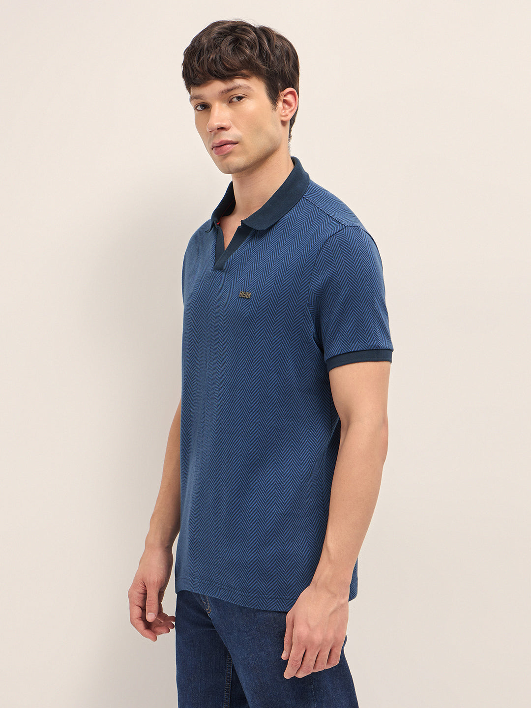Men Cotton Polo T-Shirt