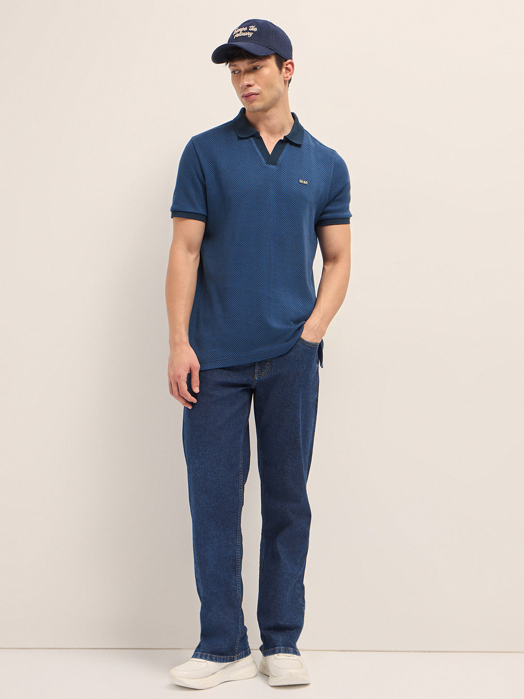 Men Cotton Polo T-Shirt