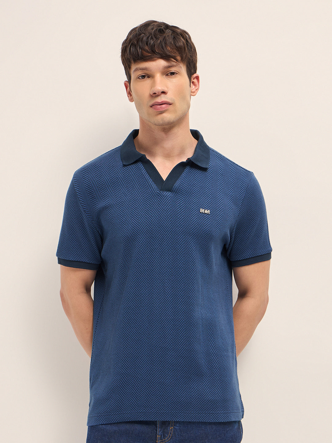 Men Cotton Polo T-Shirt