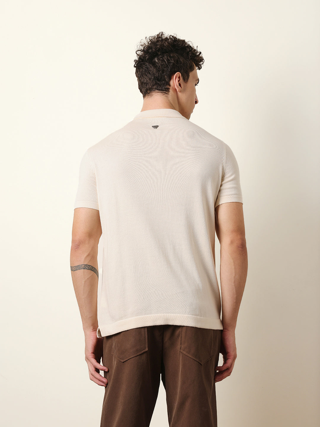 Men Multicolor Half Sleeve Polo T-Shirt