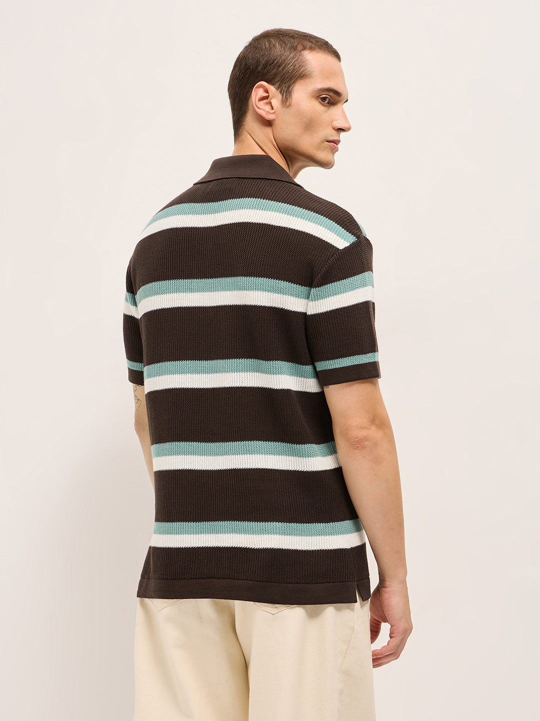 Men Multicolor Relaxed Fit Polo