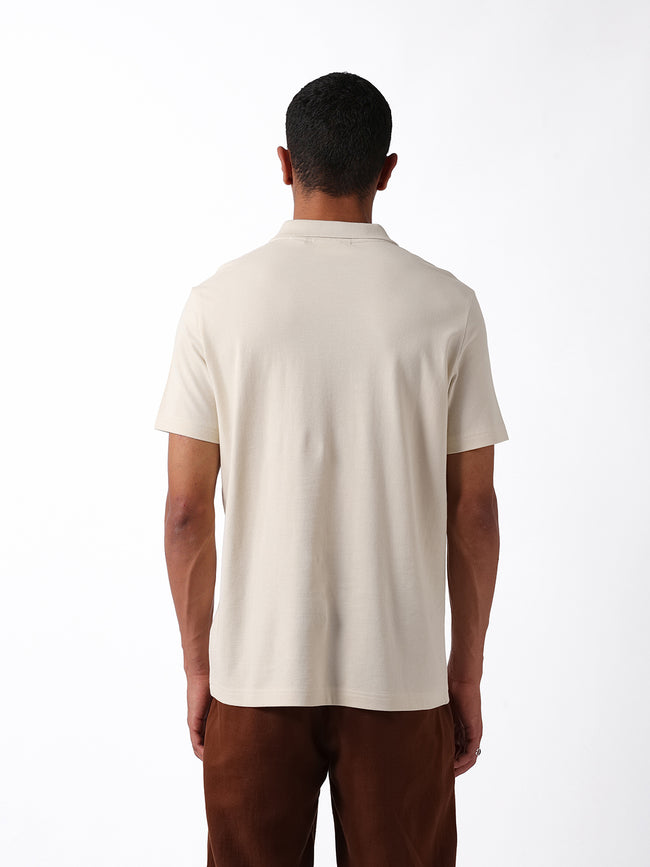 Men Yellow Polo T-Shirt