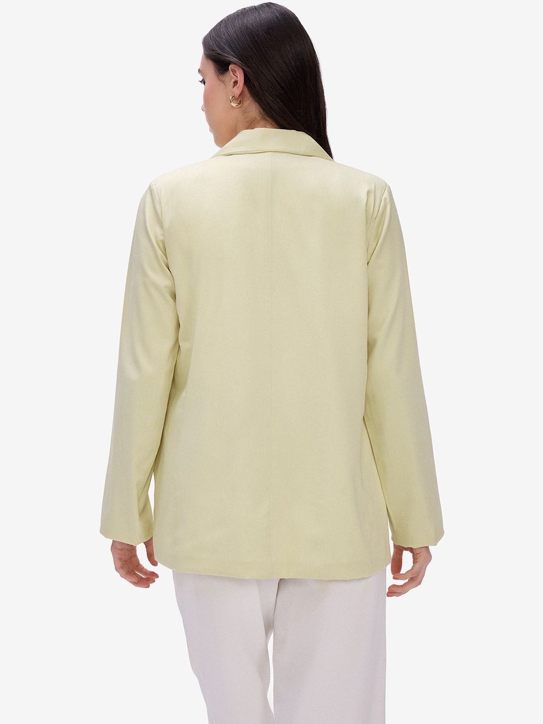 Women Yellow Blazer