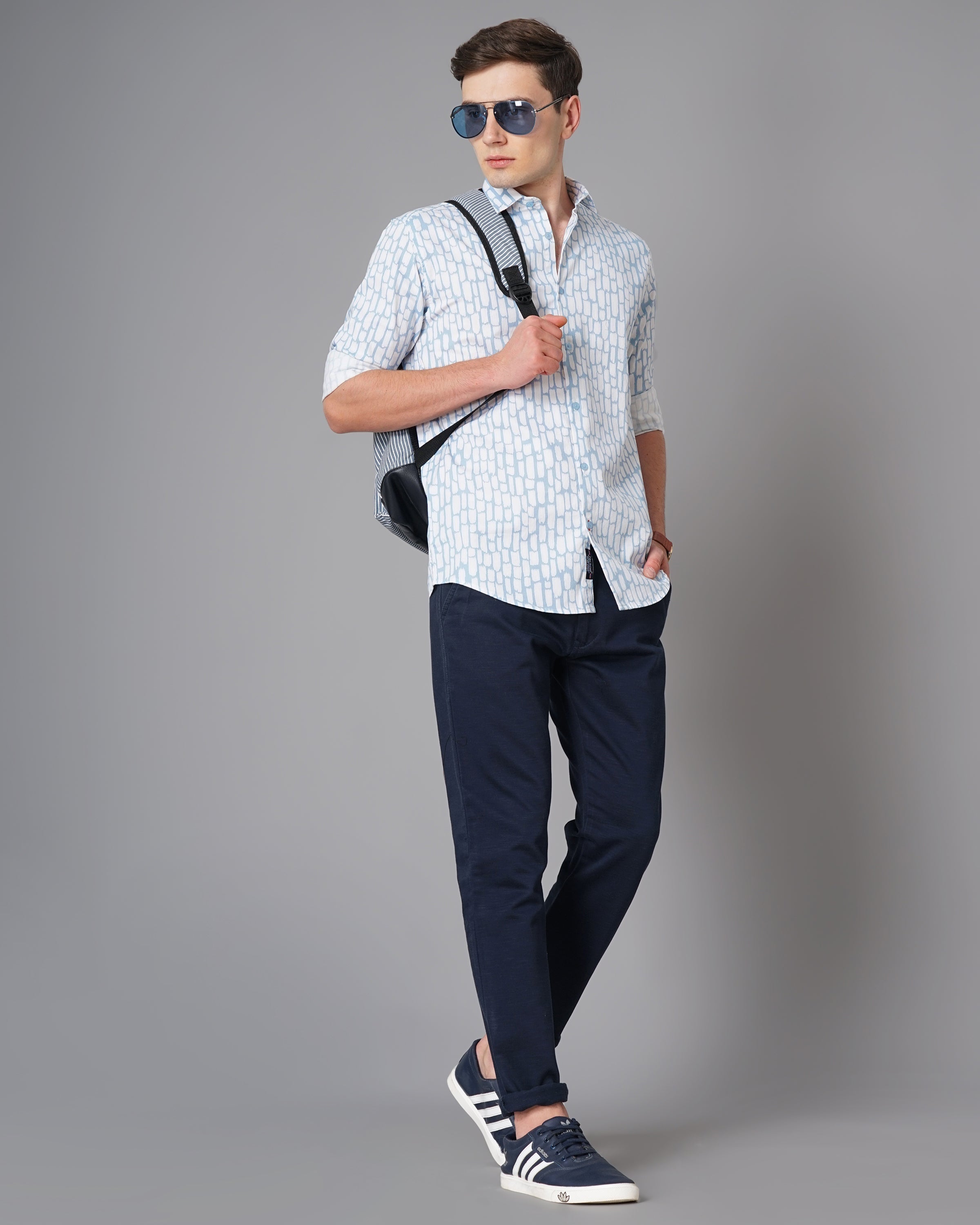 Men Milano Green Shirt