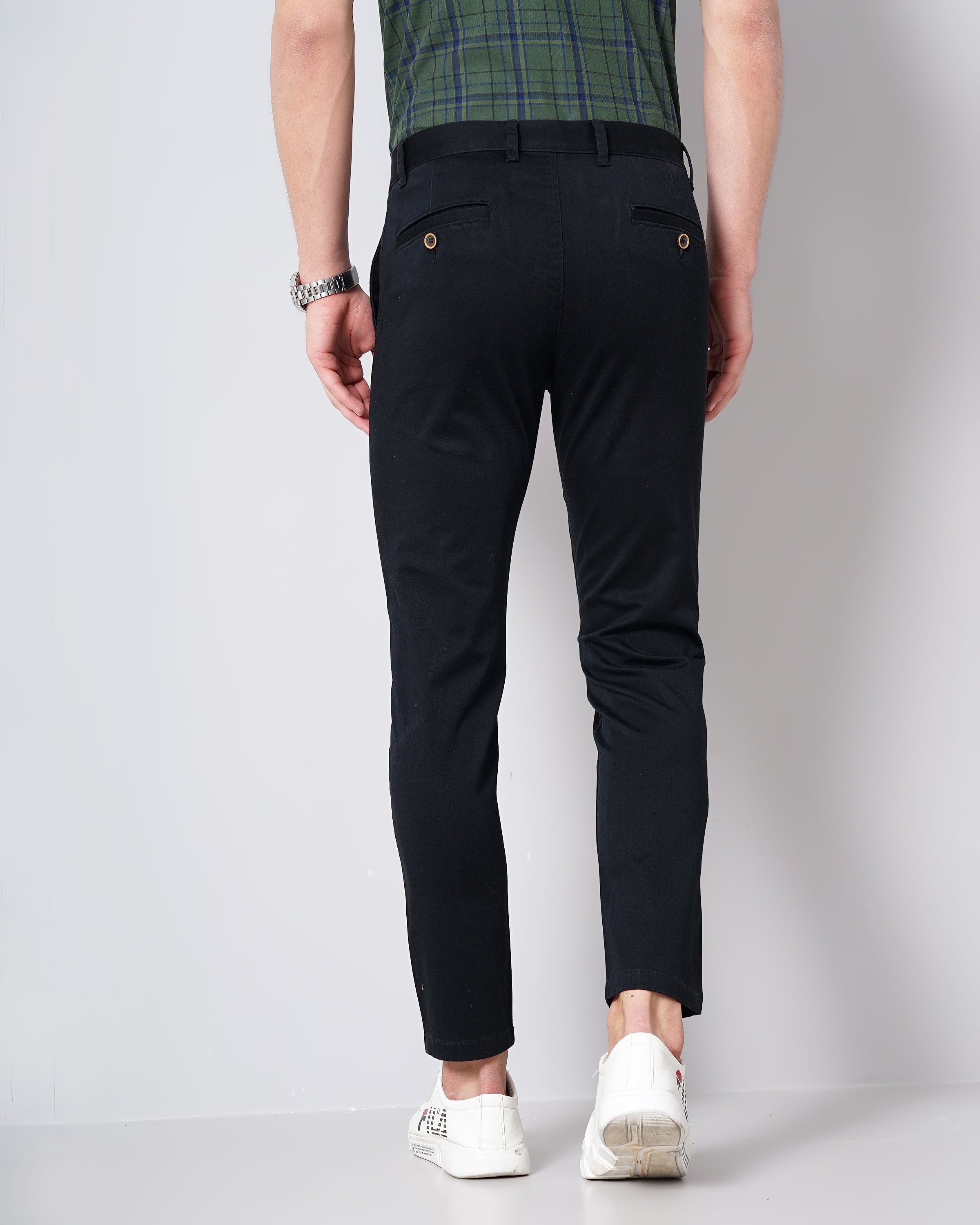 Men Black Trousers