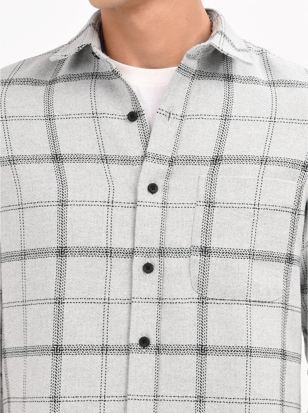 Men Grey Shirt