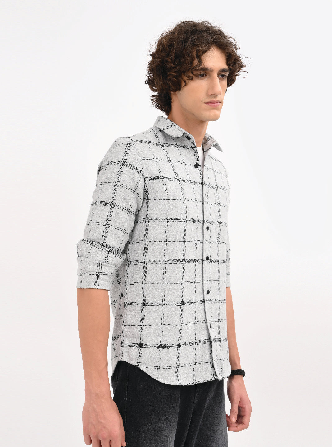 Men Grey Shirt