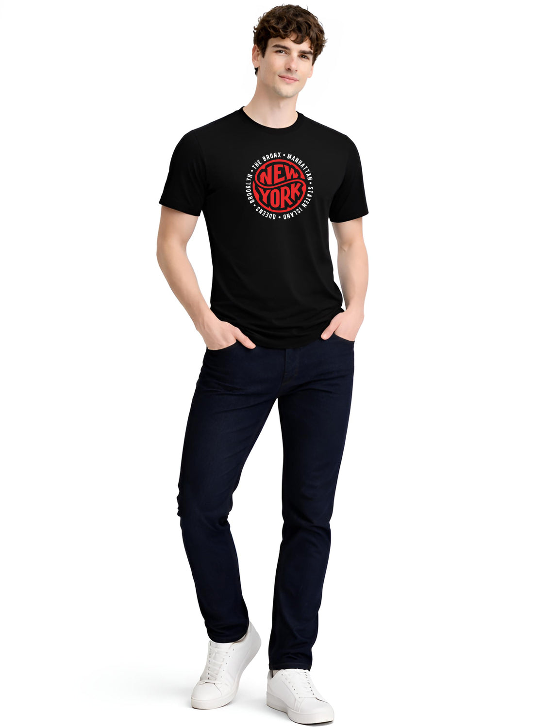 Men Black Summer Tshirt