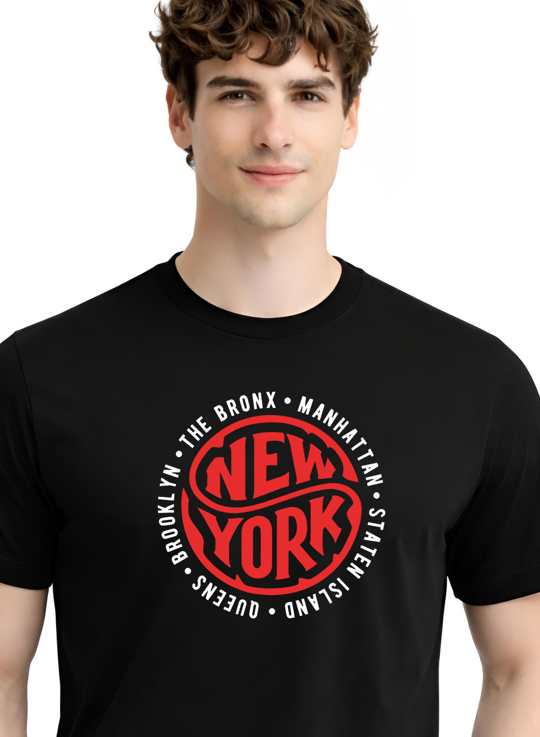 Men Black Summer Tshirt