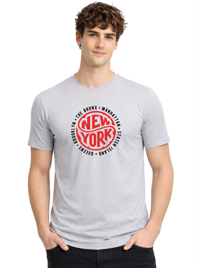 Men Grey Summer Tshirt