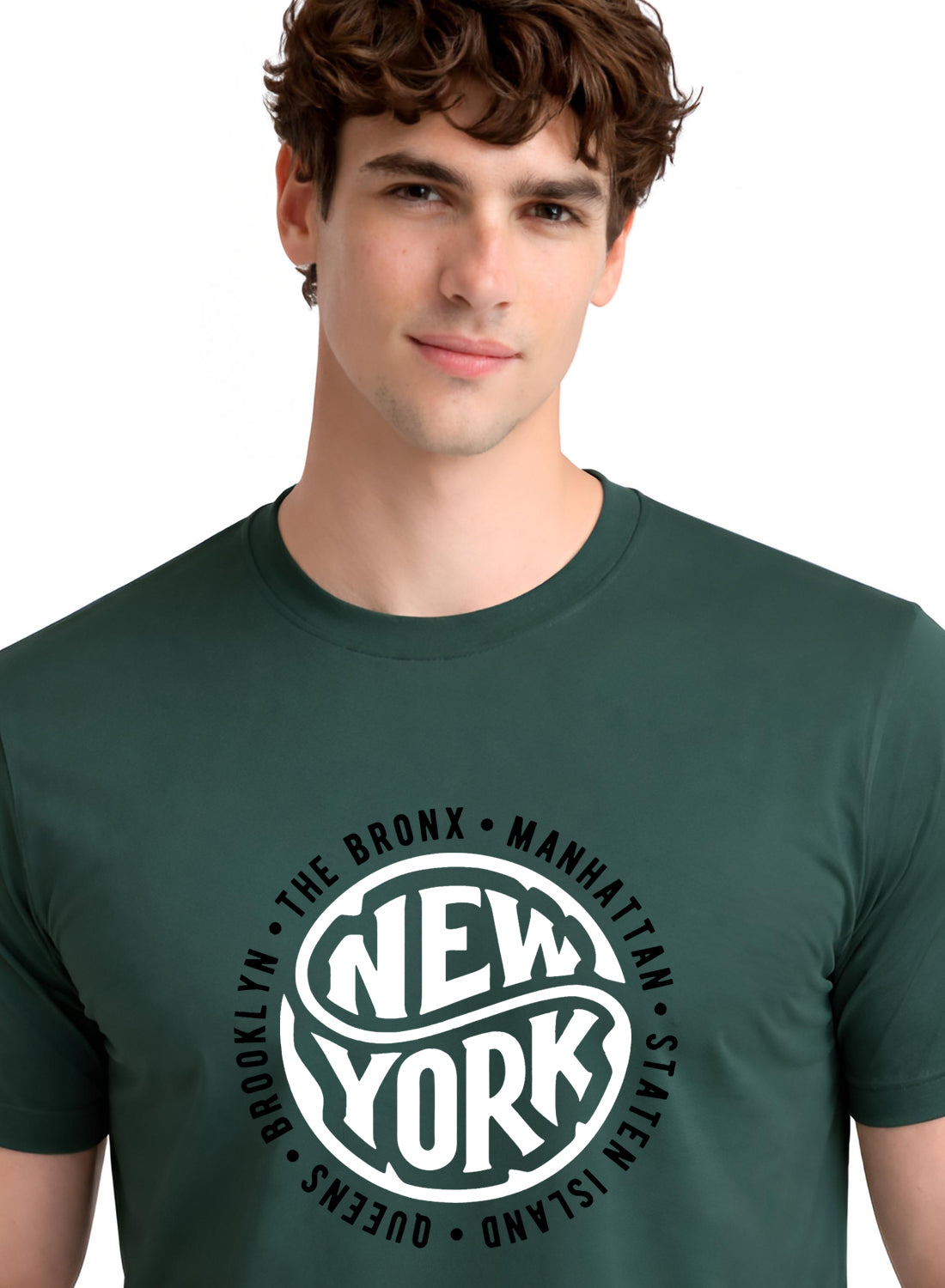 Men Green Summer Tshirt